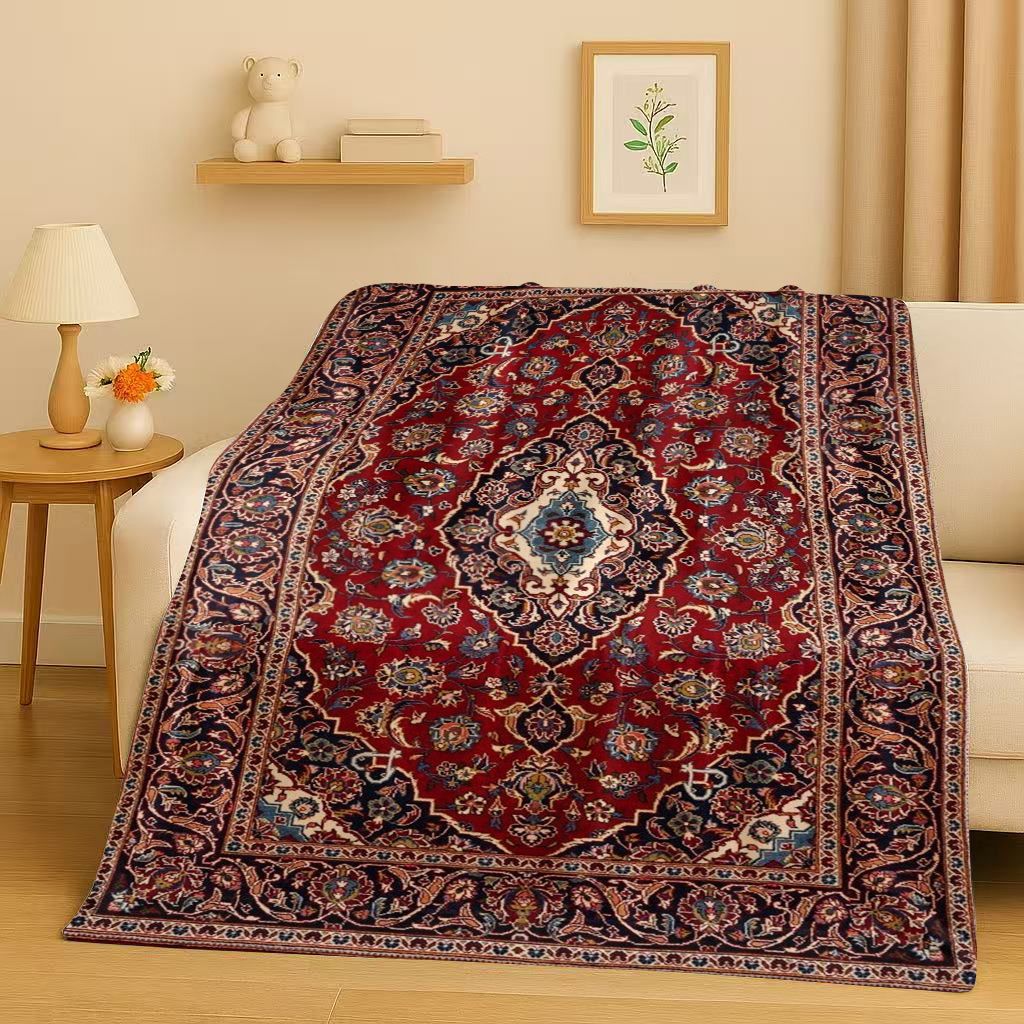 Home Textiles Turkey - Selimut Flanel Bohemian Turki Persia Mewah