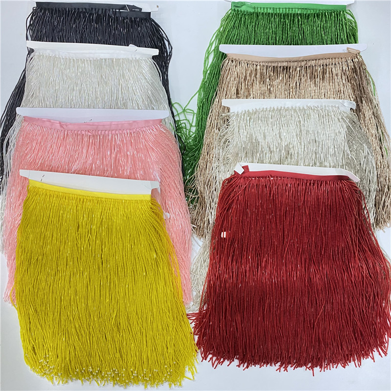 Quality Home Textiles - 2Metro/Lot 30Cm Lebar Kualitas Tinggi Rumbai
