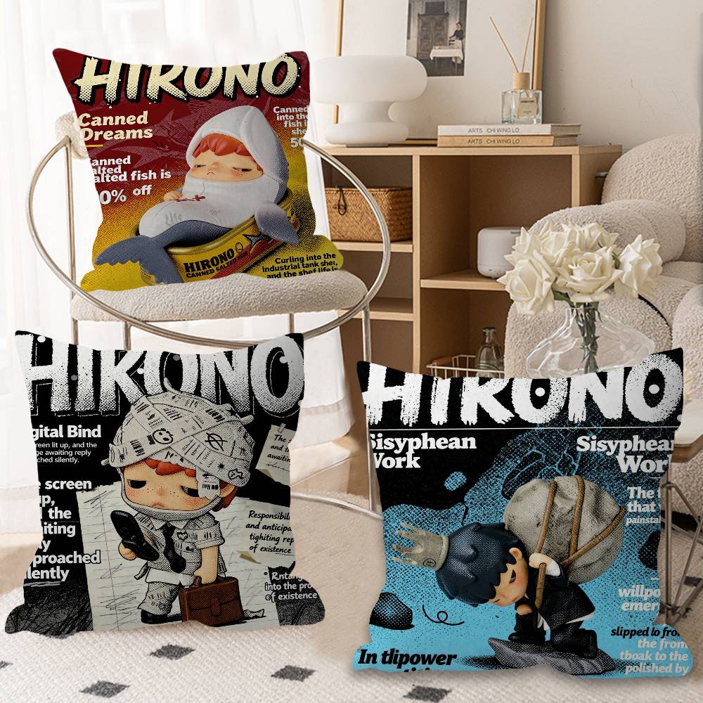 Quality Home Textiles - Kartun H-HIRONOS Sarung Bantal Sofa Ruang