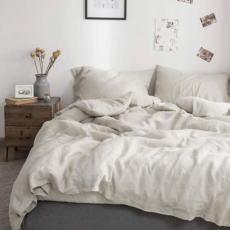Quality Home Textiles - Selimut Kasur Linen 100% Stone Washed