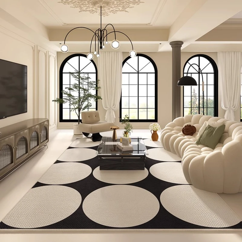 Home Textiles Online - Karpet Dekoratif Ruang Tamu Mewah Ringan