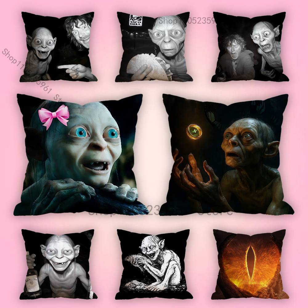 Home Textiles Là Gì - G-Gollum L-Lord R-Rings Memes Sarung Bantal