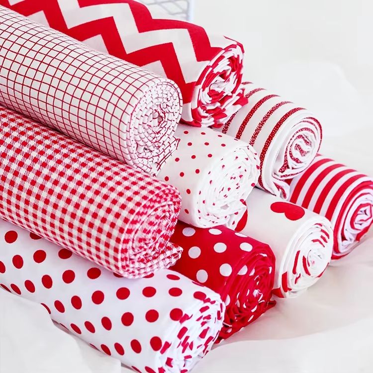 Home Textiles Discount - 160X50Cm Kain Jahit Katun Twill Gelombang