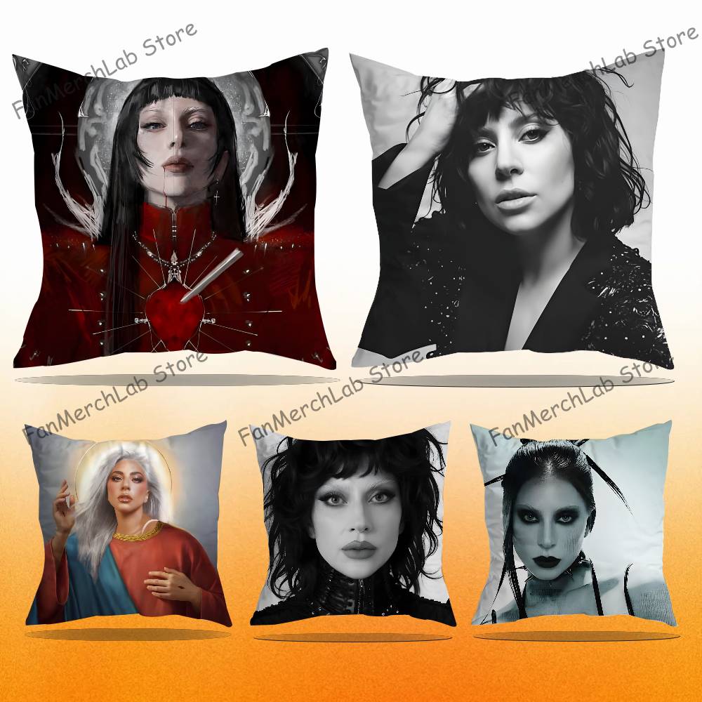 Home Textiles Là Gì - L-Lady Singer G-GagaS Sarung Bantal Cetak