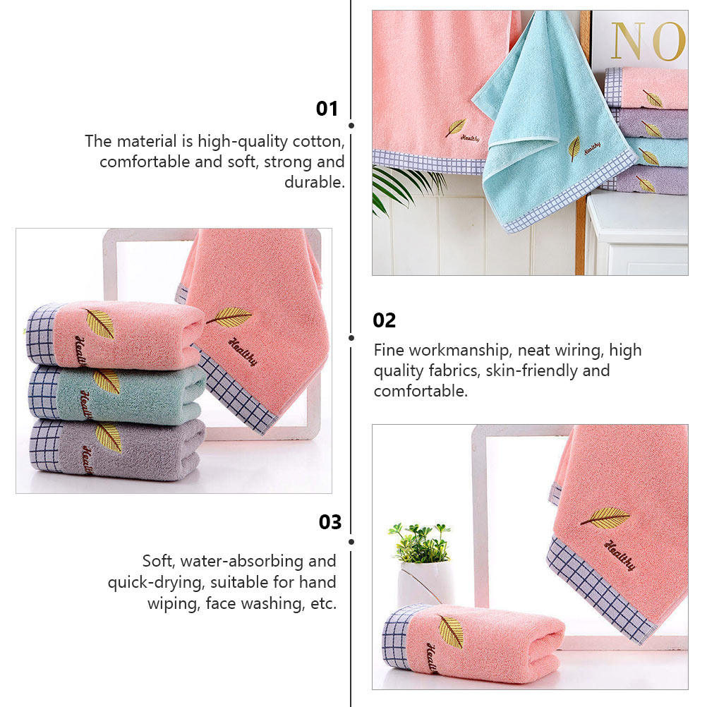 Handuk Wajah Katun Lembut Nyam - Home Textiles Pakistan ulasan dan harga