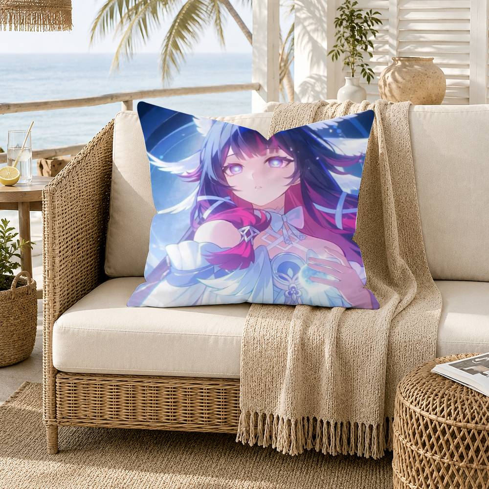 Sarung Bantal G-Genshin l-Impa - Home Textiles Là Gì ulasan dan harga