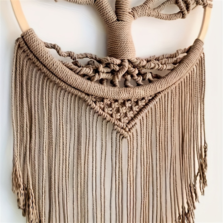 Pohon Kehidupan Macrame hiasan - Home Textiles Discount ulasan dan harga