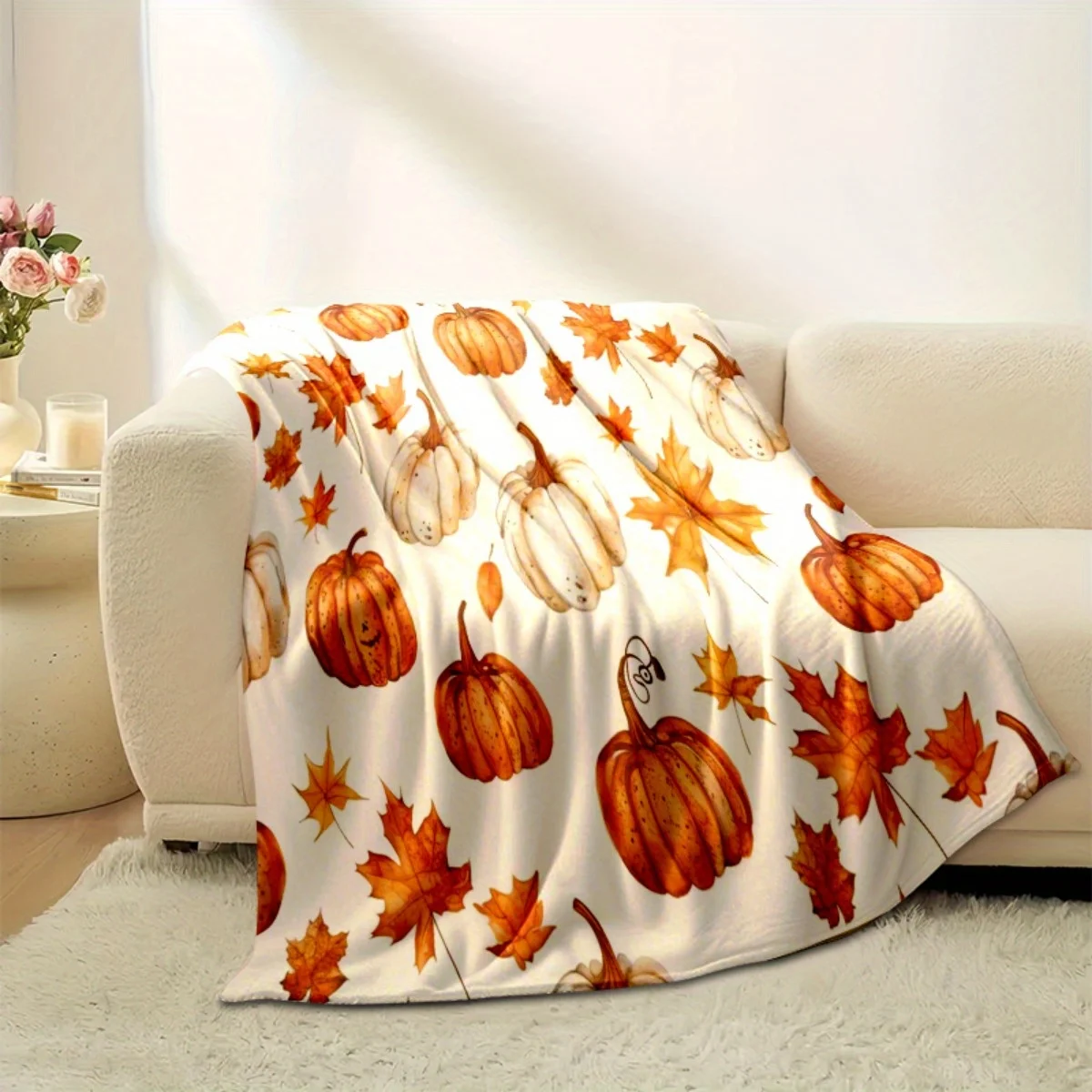Selimut Thanksgiving – Motif L - Home Textiles Turkey ulasan dan harga