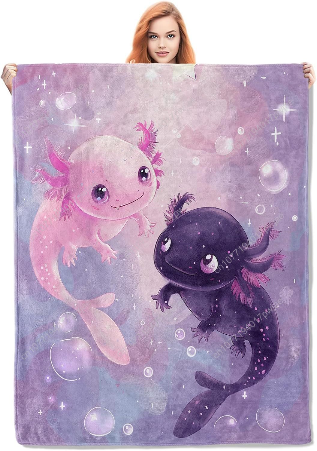 Selimut Axolotl Lucu Selimut F - Quality Home Textiles ulasan dan harga