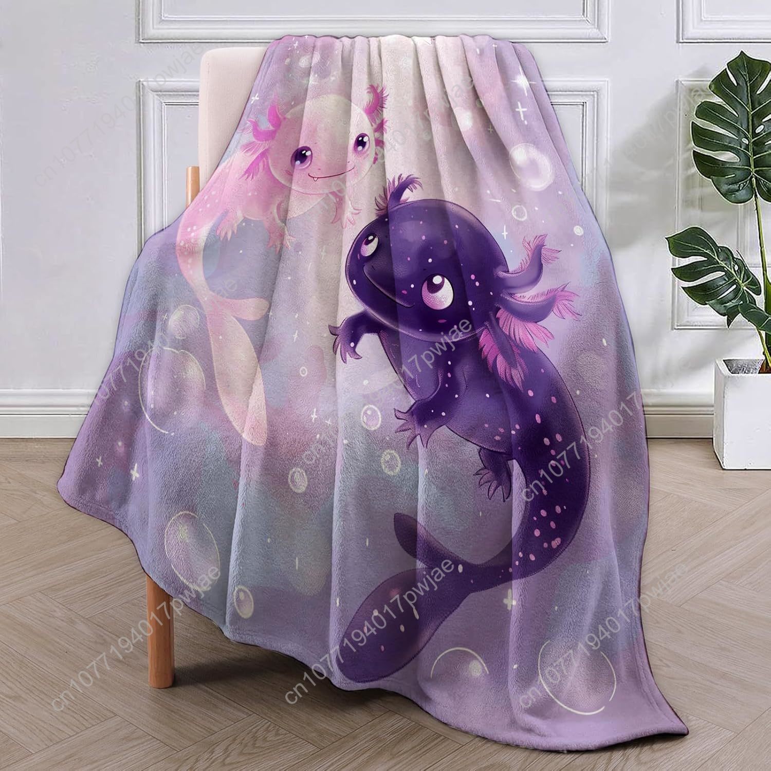Selimut Axolotl Lucu Selimut F - Quality Home Textiles ulasan dan harga