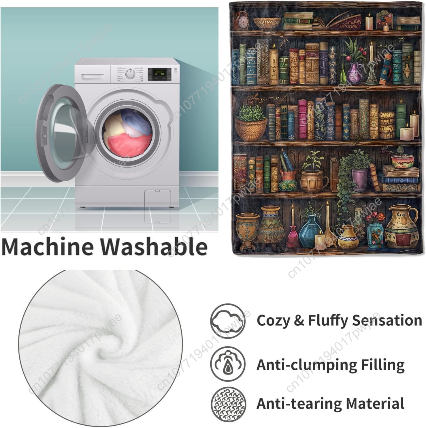 Selimut Lembut Ringan Bergaya  - Quality Home Textiles ulasan dan harga