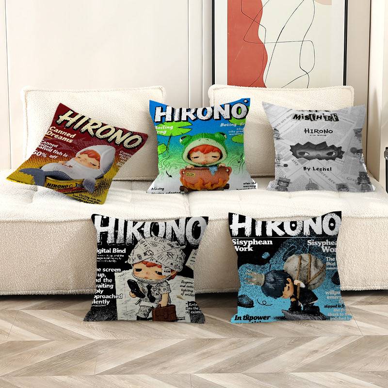 Kartun H-HIRONOS Sarung Bantal - Quality Home Textiles ulasan dan harga