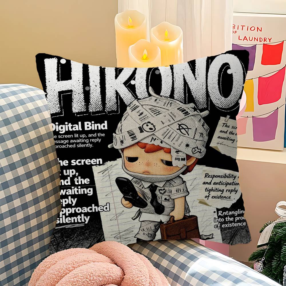 Kartun H-HIRONOS Sarung Bantal - Quality Home Textiles ulasan dan harga