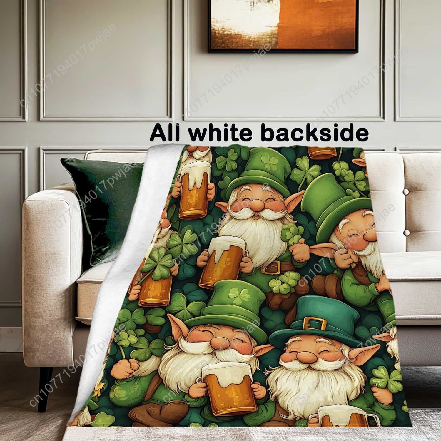 Selimut Lembut Hari St. Patric - Quality Home Textiles ulasan dan harga
