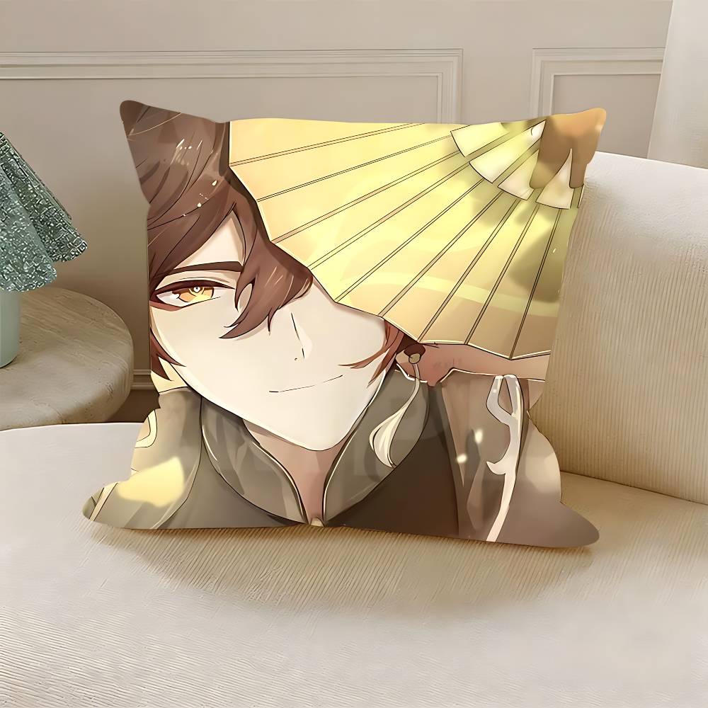 Sarung Bantal G-Genshin Impact - Home Textiles Là Gì ulasan dan harga