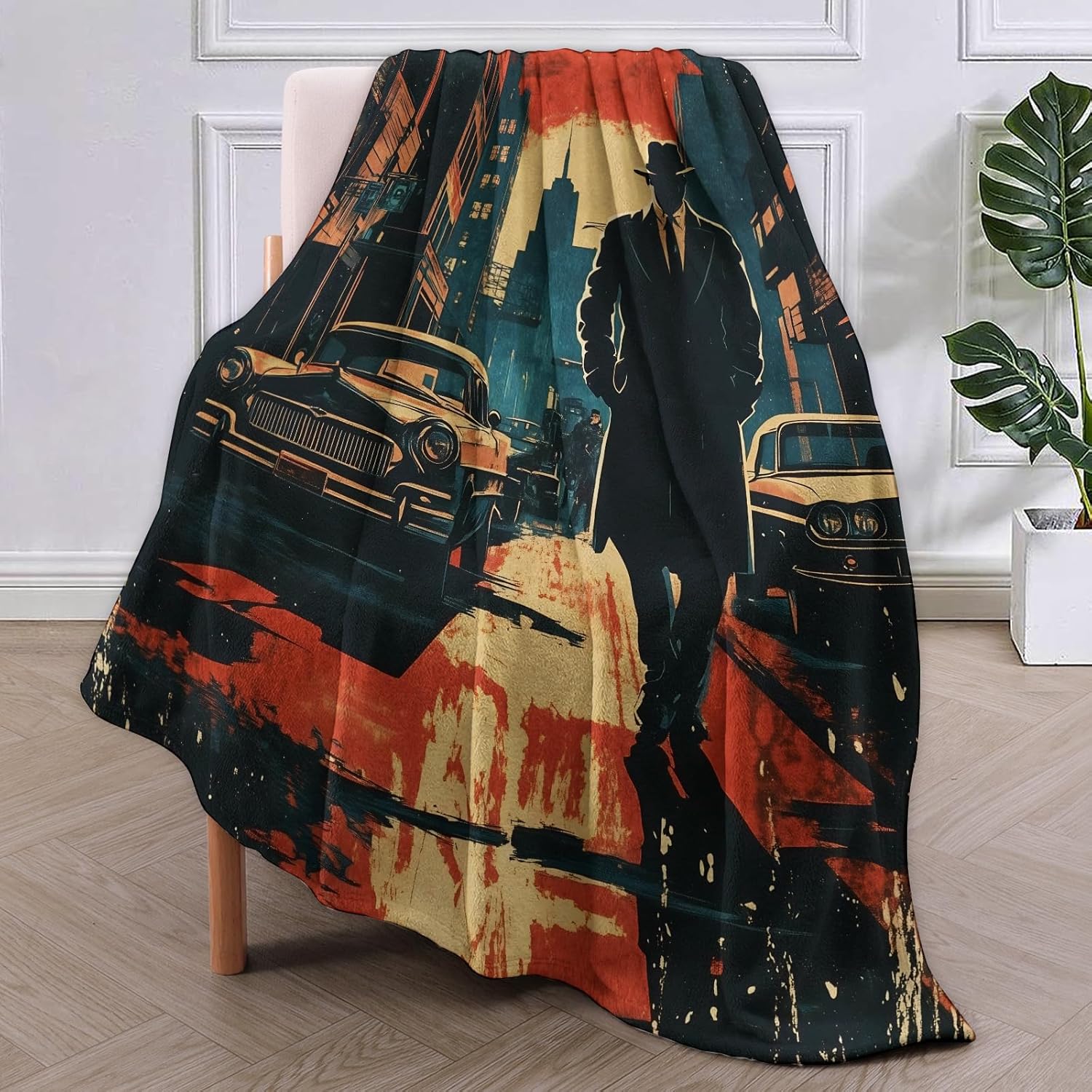 Selimut Detektif Noir Hadiah u - Quality Home Textiles ulasan dan harga