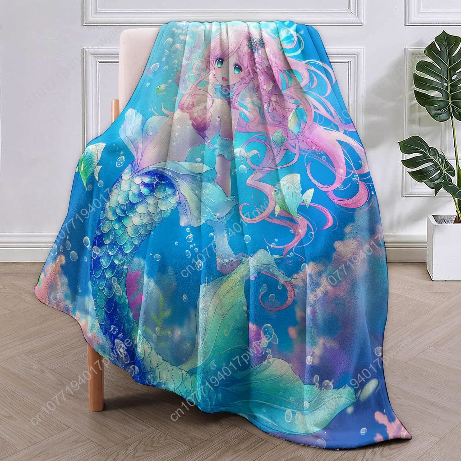 Selimut Putri Duyung Lucu Seli - Quality Home Textiles ulasan dan harga