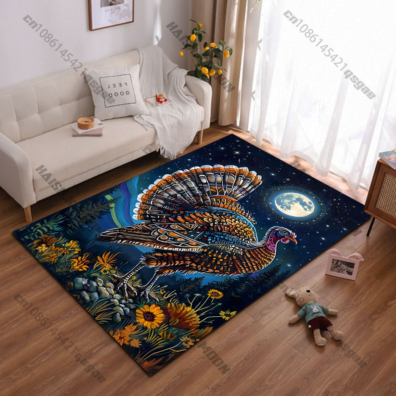 Karpet Bunga Bulan Turki Dekor - Home Textiles Turkey ulasan dan harga